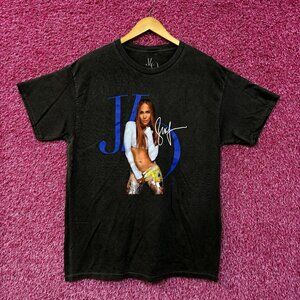Jennifer Lopez JLO Signature Poster Dance Pop Tee M/L